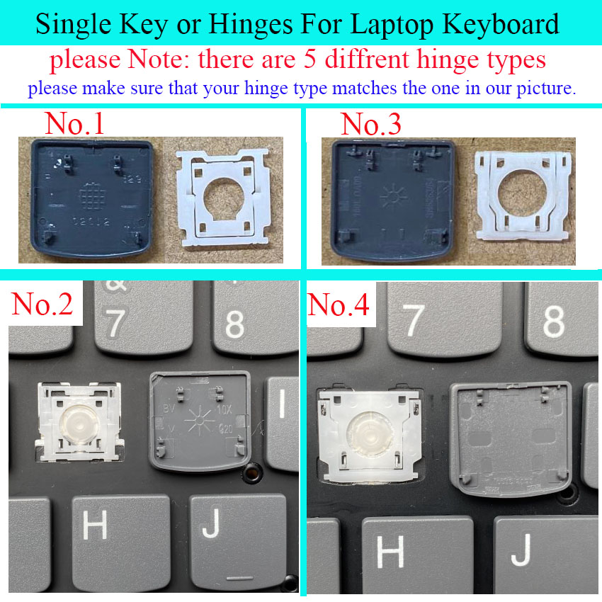 Laptop Accessories Hp - Key cap hinges Clip For Lenovo