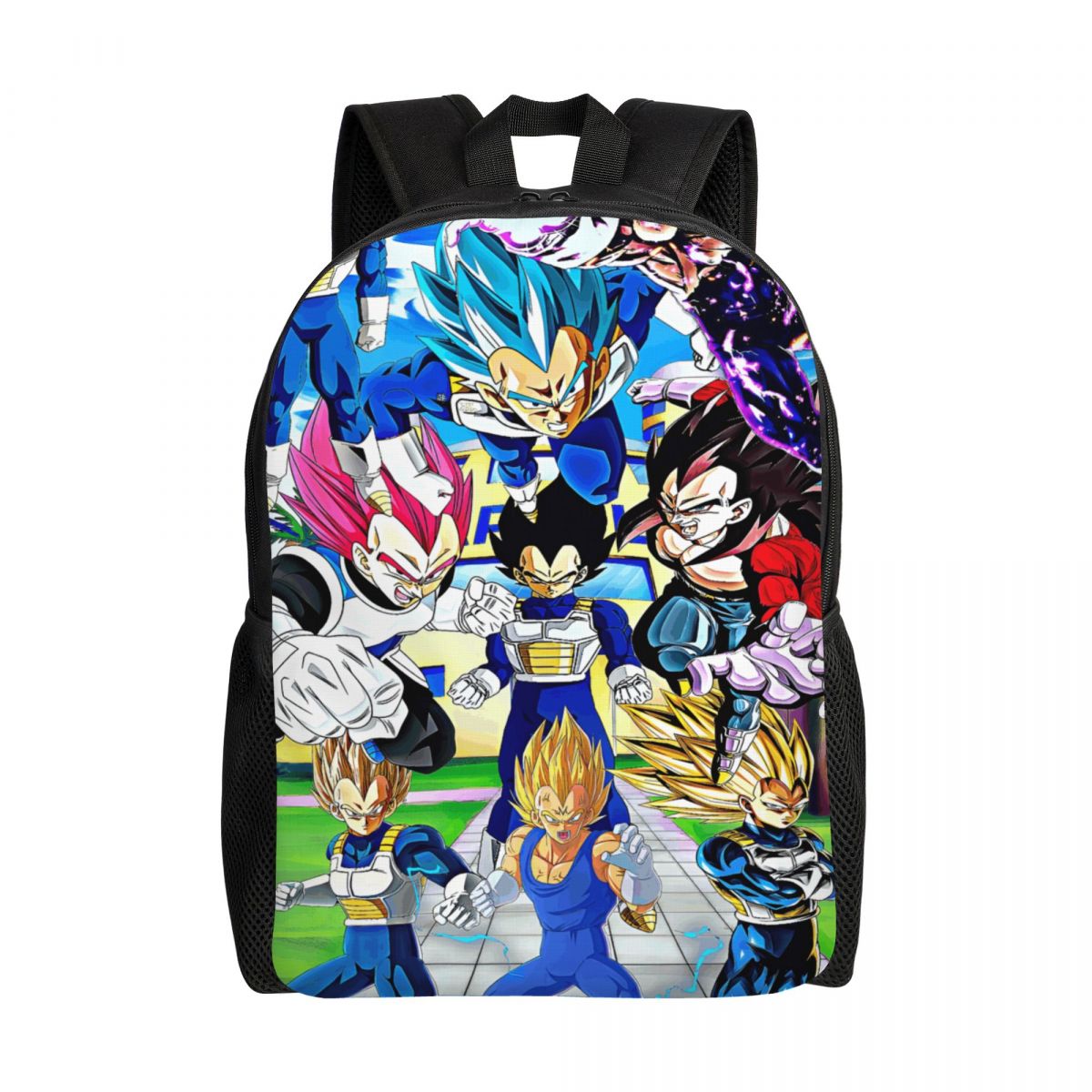 Laptop Accessories Bag For Men - Personalized V-Vegetaes Japan Animes Laptop Backpack