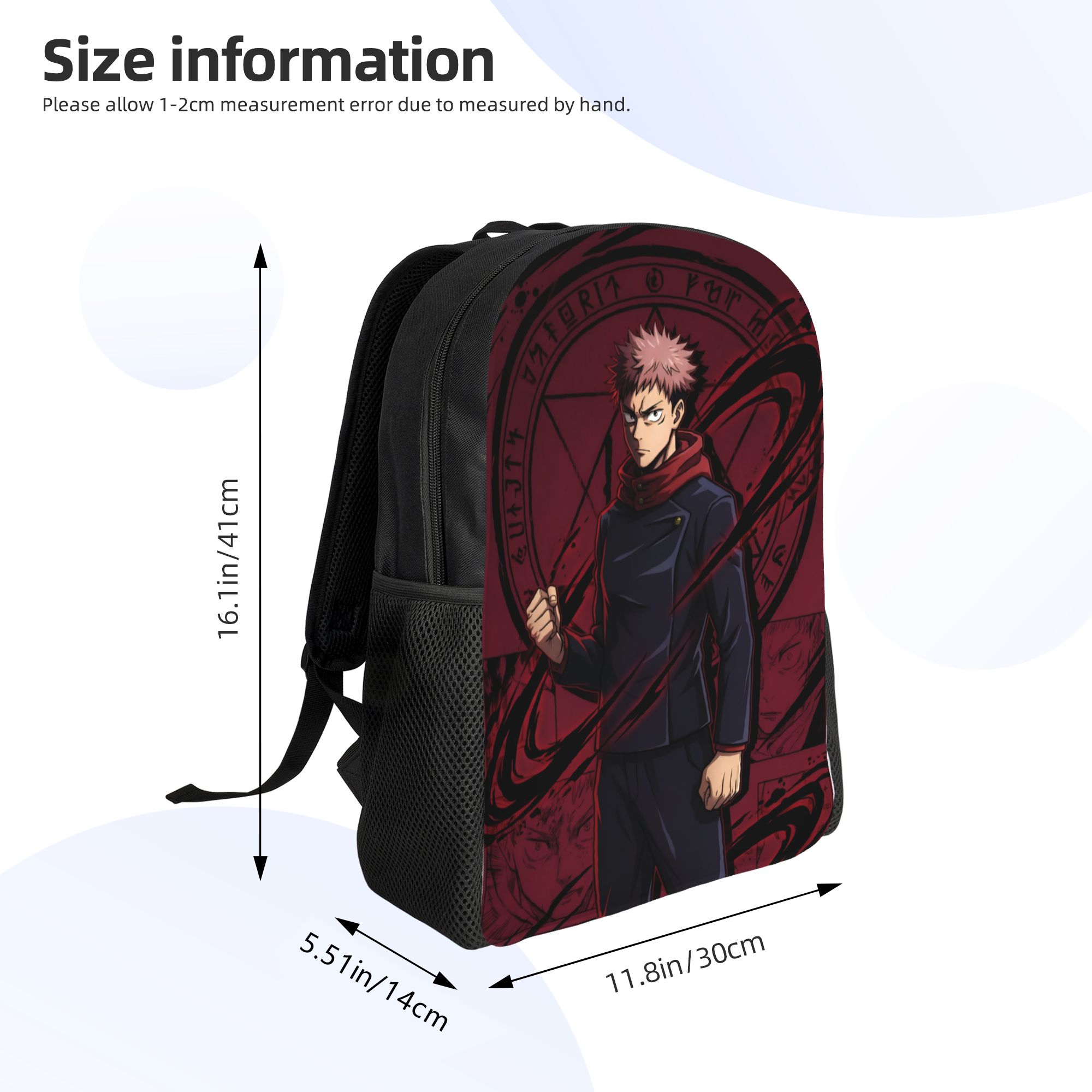 3D Print J-Jujutsus K-Kaisens  - Laptop Accessories Bag For Men ulasan dan harga