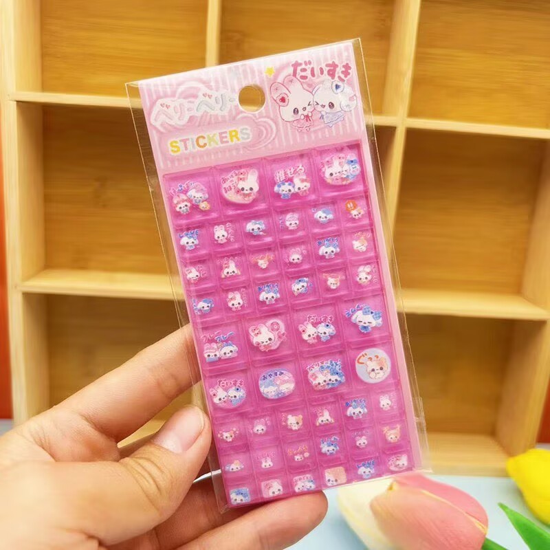 2/4p Solid Square Sticker Diy  - Laptop Accessories To Gift ulasan dan harga