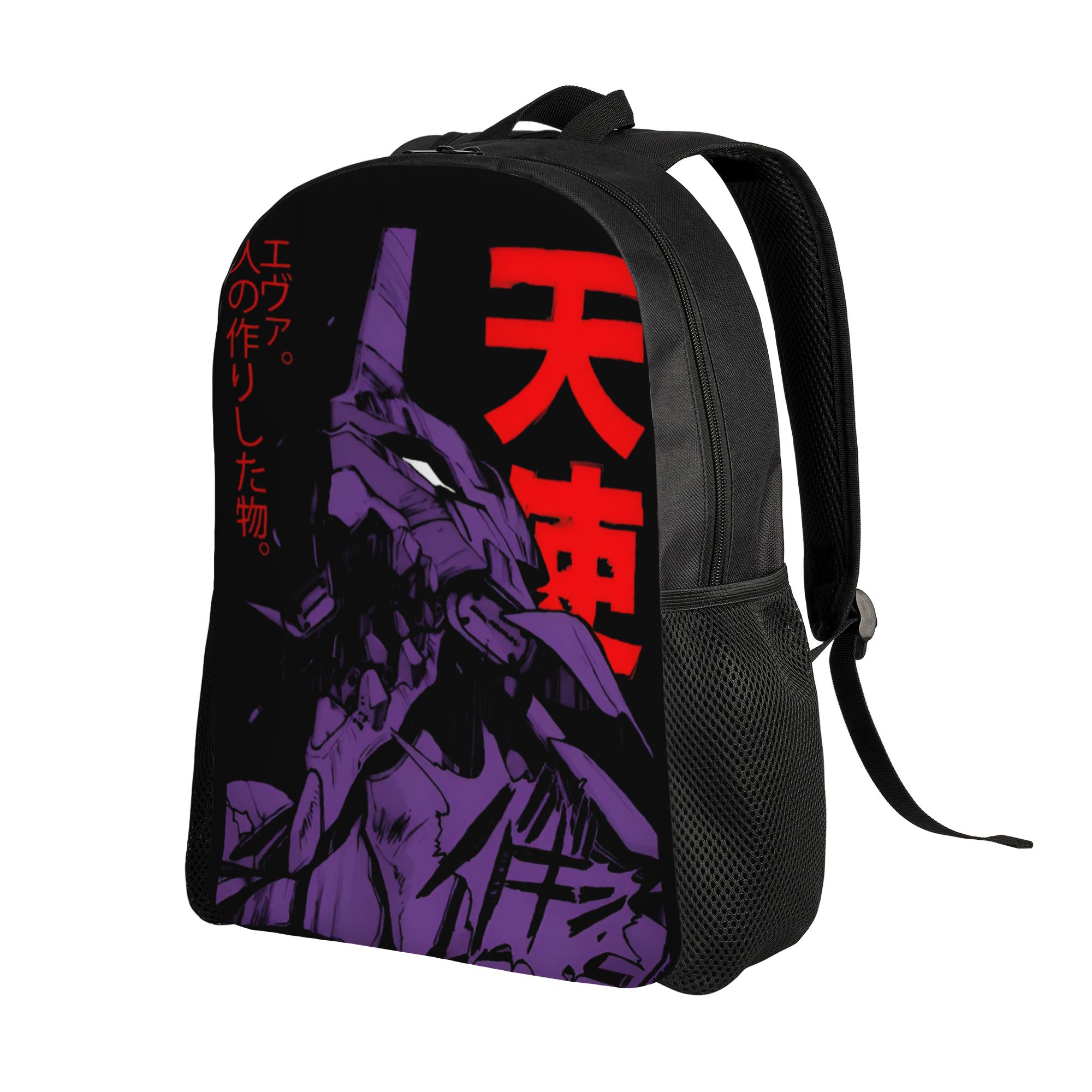 Custom E-Evangelions Backpack  - Laptop Accessories Bag For Men ulasan dan harga
