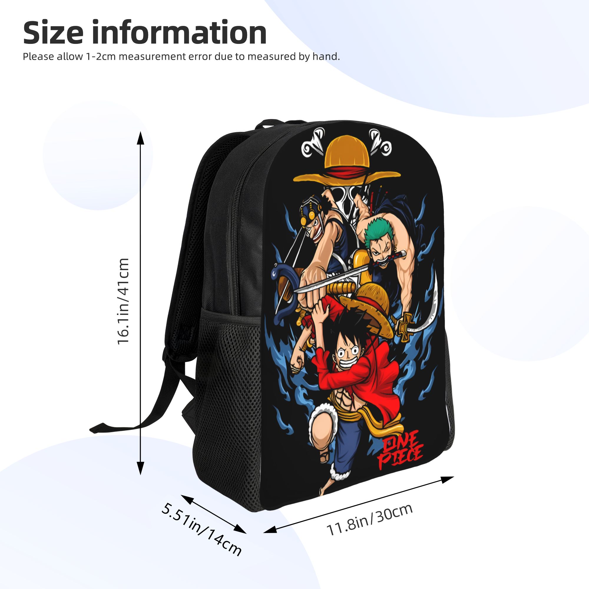 3D Printing Zoro O-One P-Piece - Laptop Accessories Bag For Men ulasan dan harga