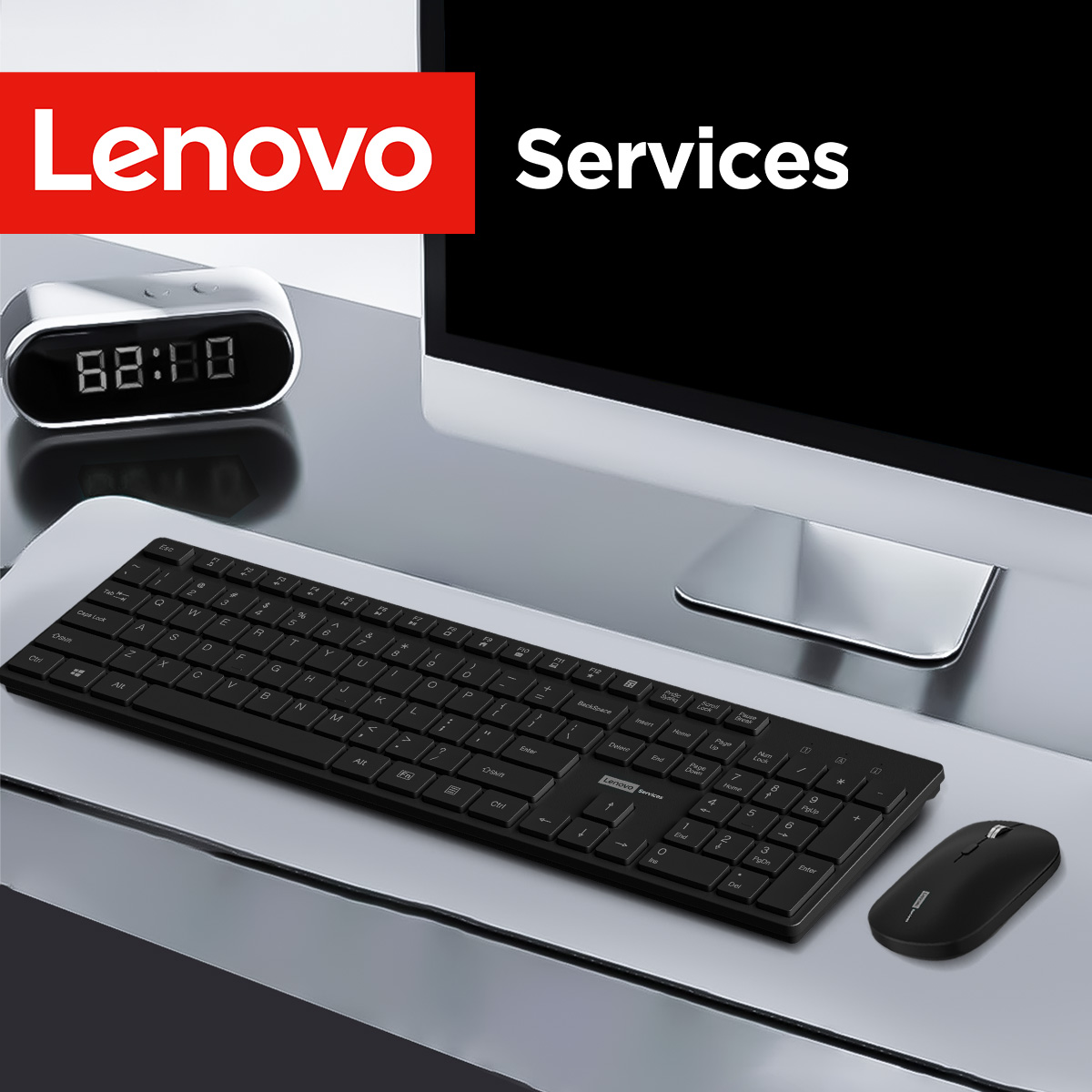 Lenovo KN220 Silent 2.4G Wirel - Laptop External Accessories ulasan dan harga
