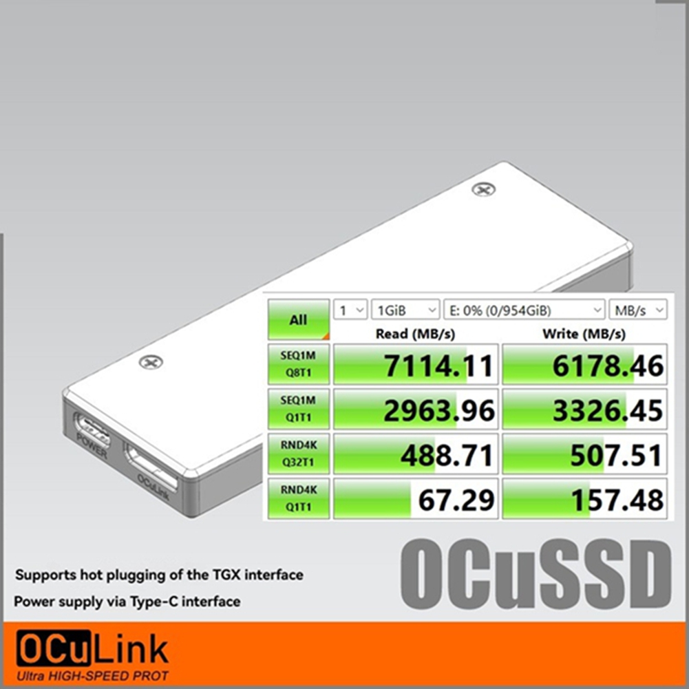 A59E OCuSSD PCI-E 4.0 X4 64Gbp - External Nvme Ssd ulasan dan harga
