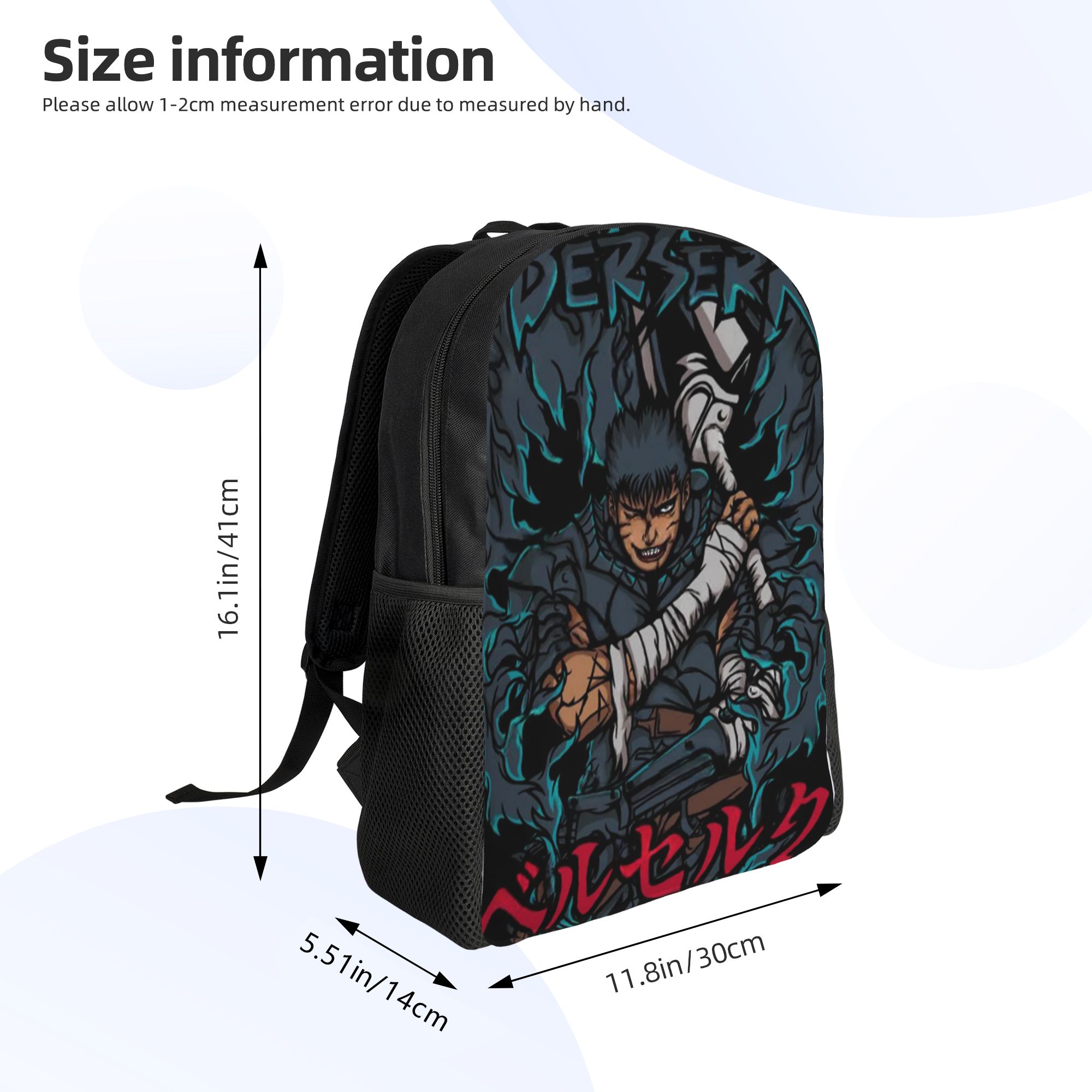 B-Berserks Travel Backpack Wom - Laptop Accessories Bag For Men ulasan dan harga