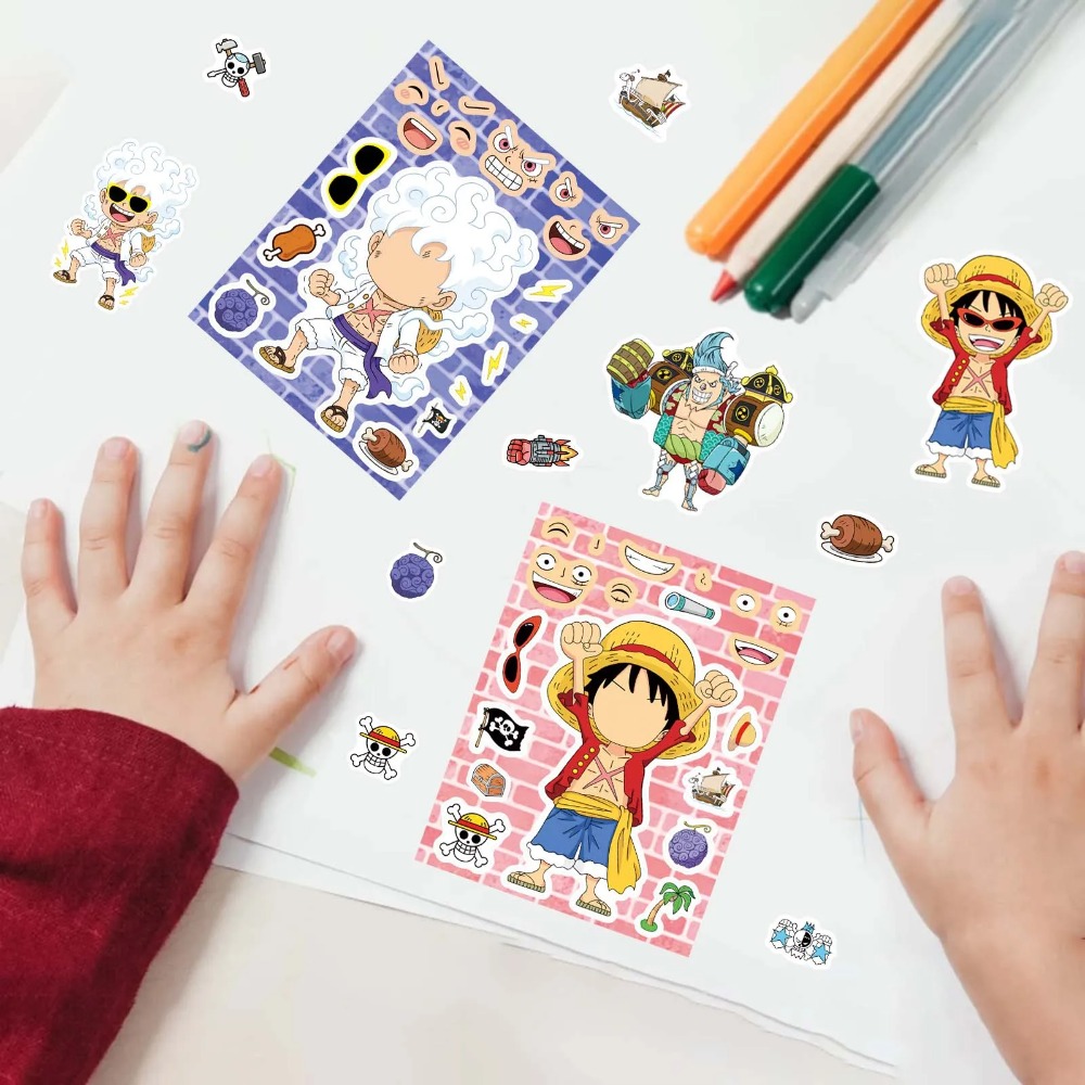 8/16/24Sheets One Piece Luffy  - Laptop Accessories Kit ulasan dan harga