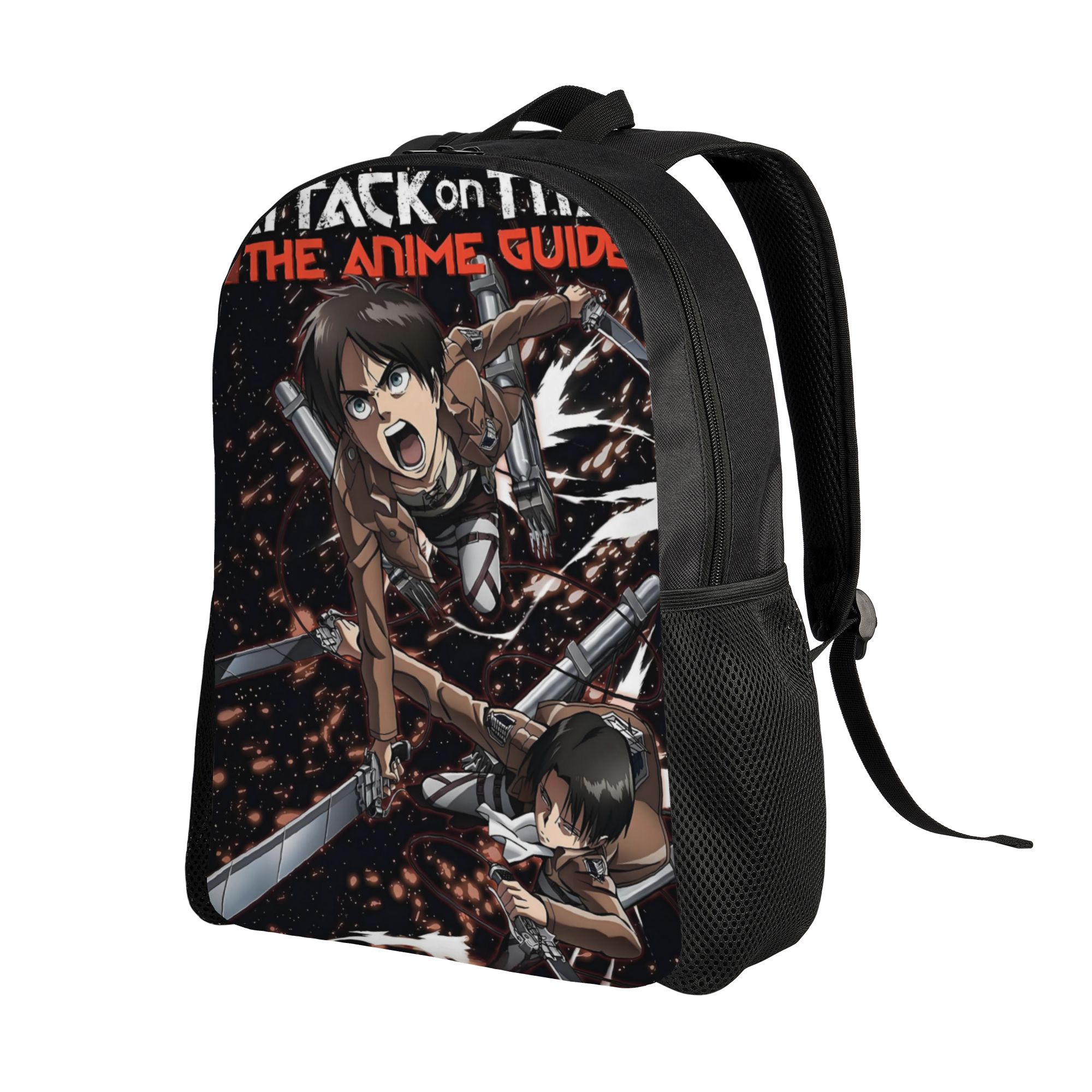 Attacks on Titans Travel Backp - Laptop Accessories Bag For Men ulasan dan harga