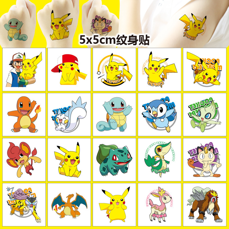 5*5cm 20pcs Pokemon Pikachu Ta - Laptop Accessories Kit ulasan dan harga