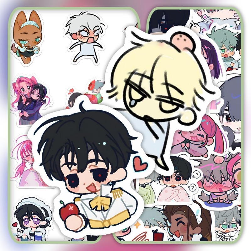80Pcs/set Cartoon Anime Alien  - Laptop Accessories To Gift ulasan dan harga