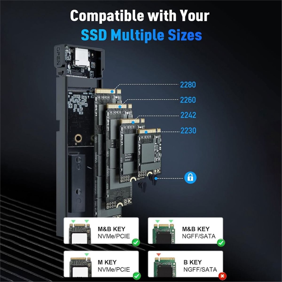 update. M.2 NVME SATA SSD Encl - External Nvme Ssd ulasan dan harga