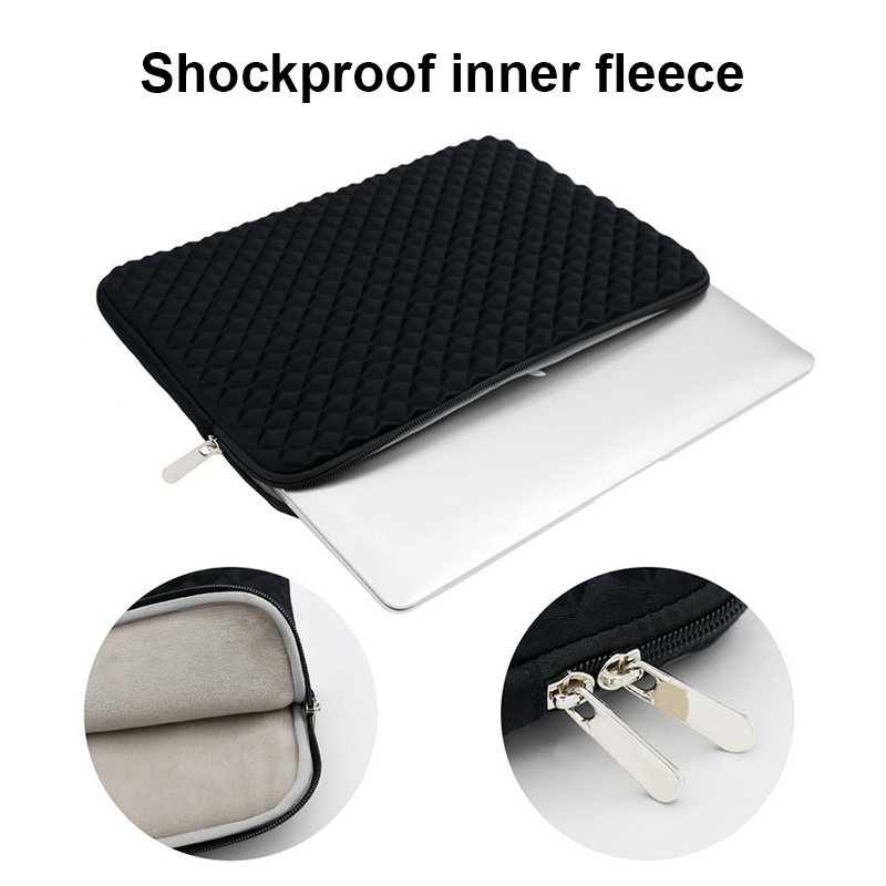 Black Laptop Bag 11 12 14 15 1 - Laptop Sleeve Neoprene ulasan dan harga