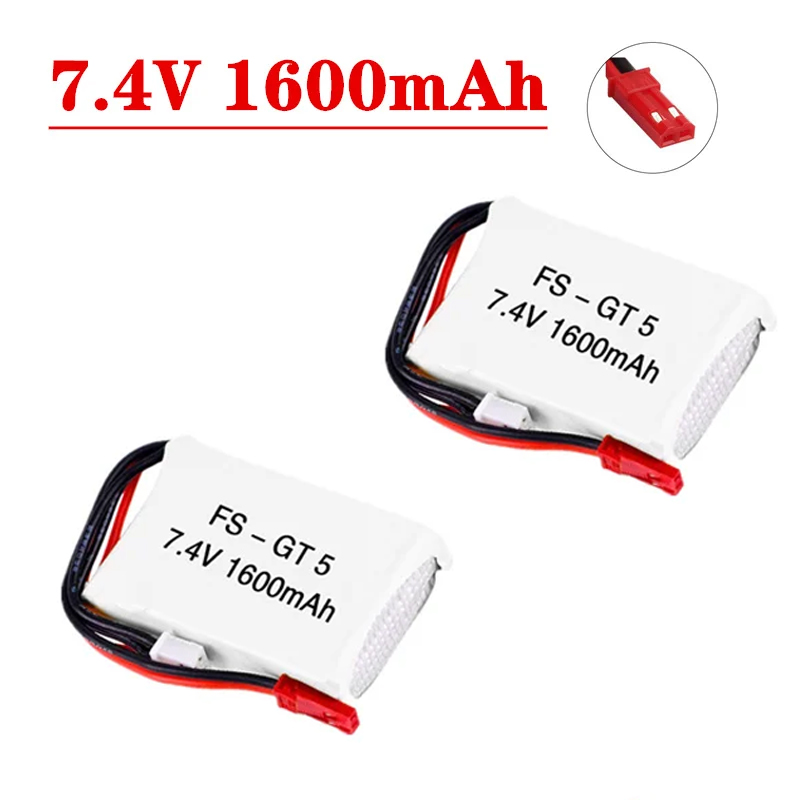 7.4V 1600mAh Lipo Battery For  - Jst Laptop Accessories ulasan dan harga
