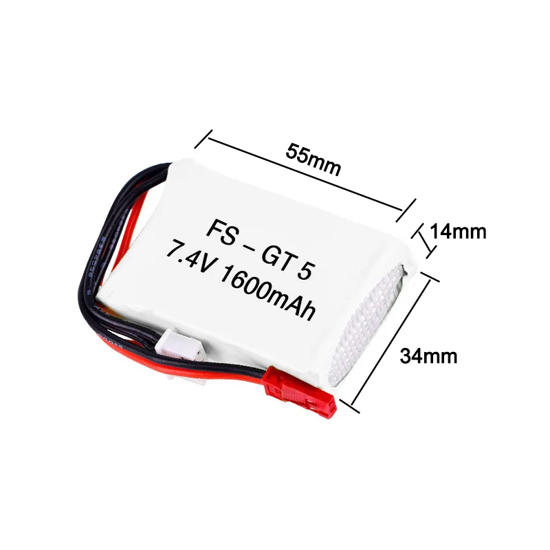 7.4V 1600mAh Lipo Battery For  - Jst Laptop Accessories ulasan dan harga