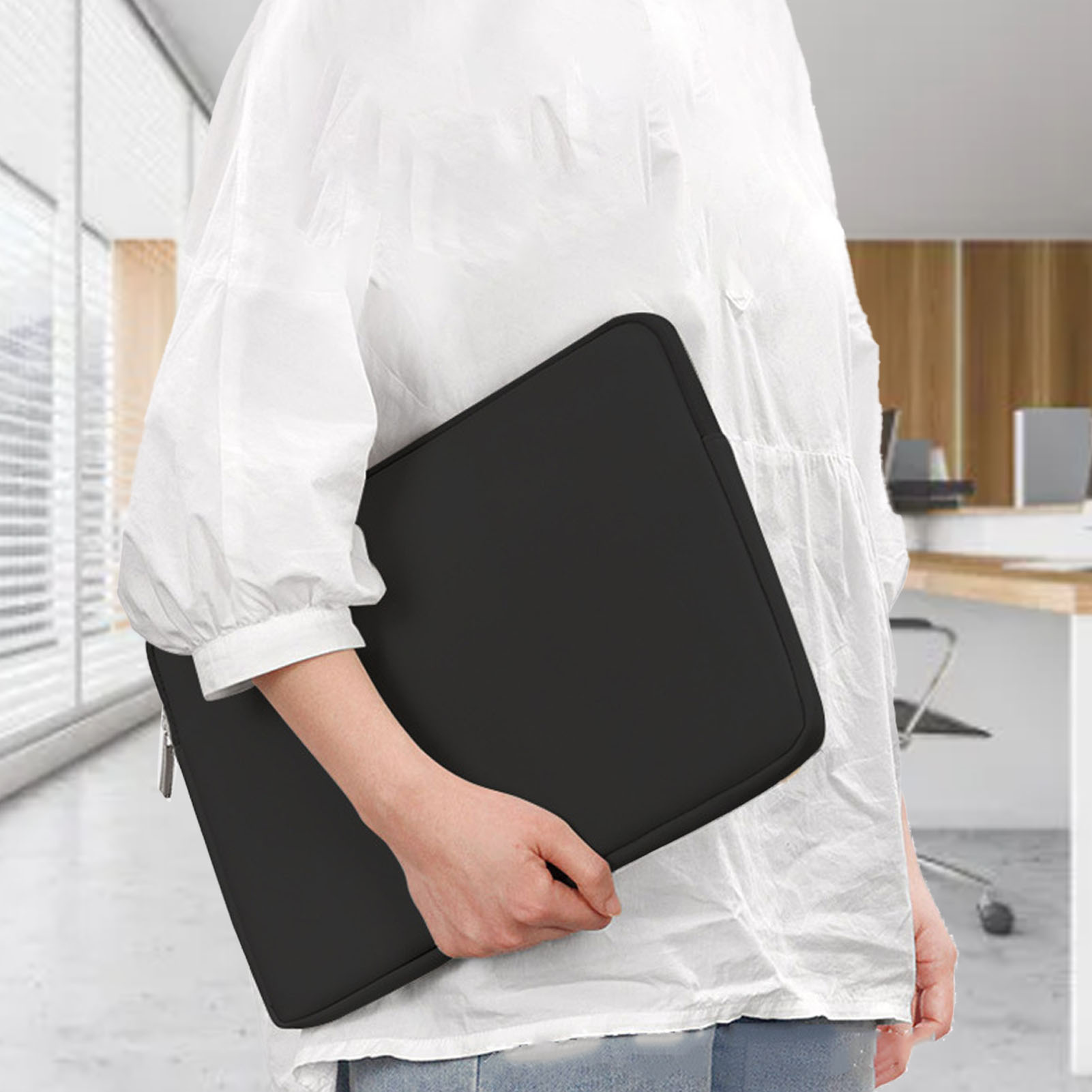 Tablet Bag Black Water Proof N - Laptop Sleeve Neoprene ulasan dan harga