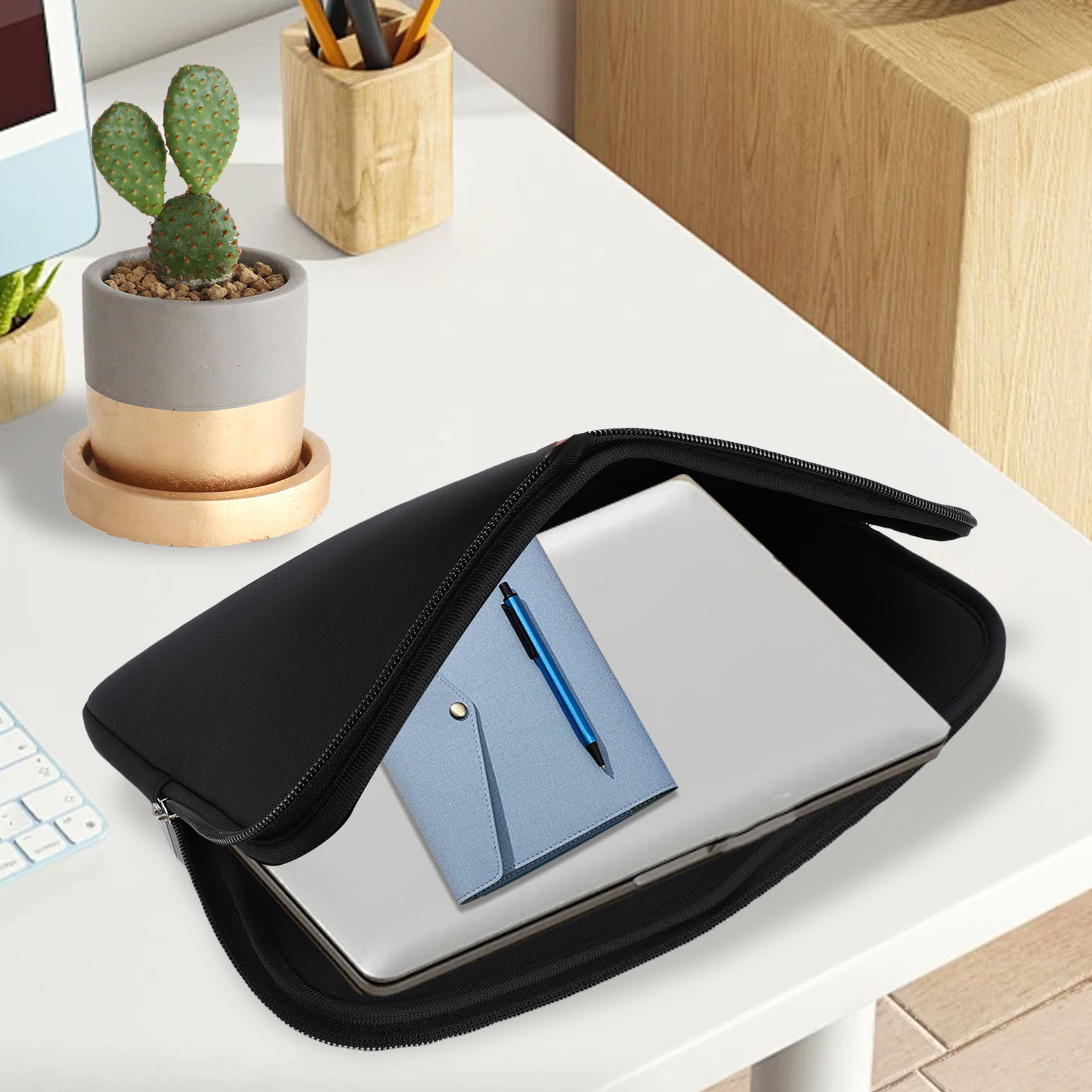 Tablet Bag Black Water Proof N - Laptop Sleeve Neoprene ulasan dan harga