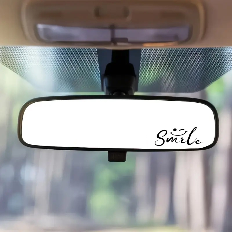 Smiley Face Mirror Sticker Glo - Laptop Accessories To Gift ulasan dan harga