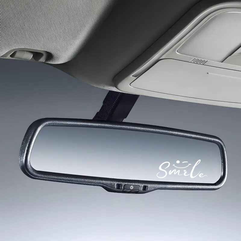 Smiley Face Mirror Sticker Glo - Laptop Accessories To Gift ulasan dan harga