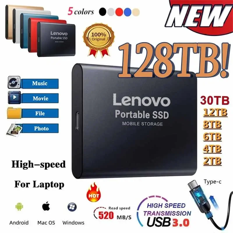 Lenovo Solid State Disk 1TB Ex - Laptop External Accessories ulasan dan harga