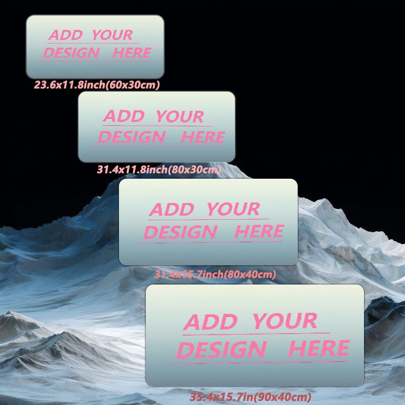 Custom Photo Gaming Mouse Pad  - Laptop Accessories To Gift ulasan dan harga
