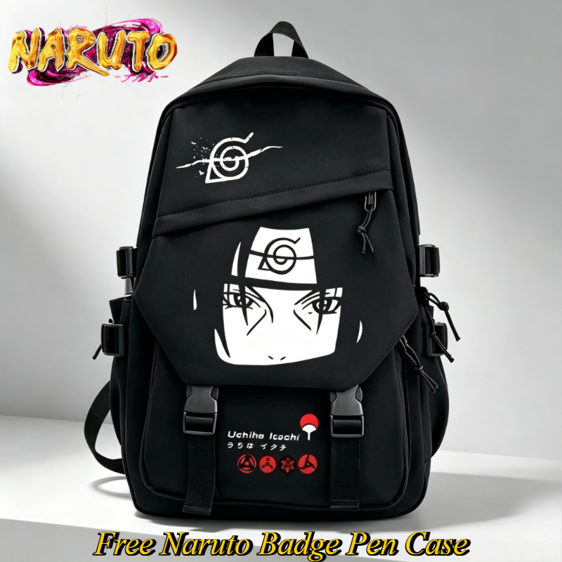 NARUTO Cartoon Backpack Two-di - Laptop Accessories Kit ulasan dan harga